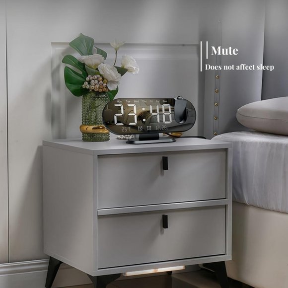 Multifunctional Creative LED Projection Clock - Picture 9 of 16